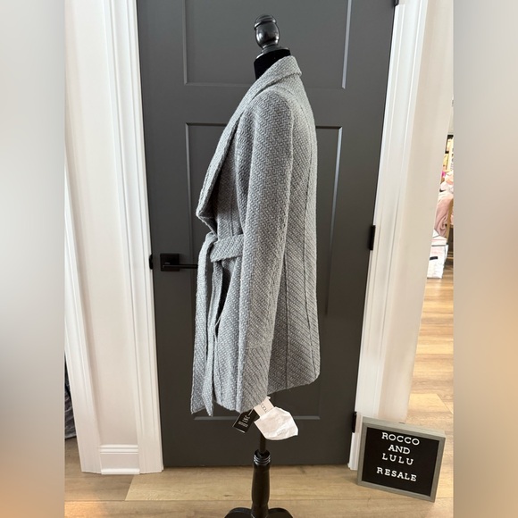 ▪️Inc International Concepts textured grey wrap dress NWT - Picture 4 of 8